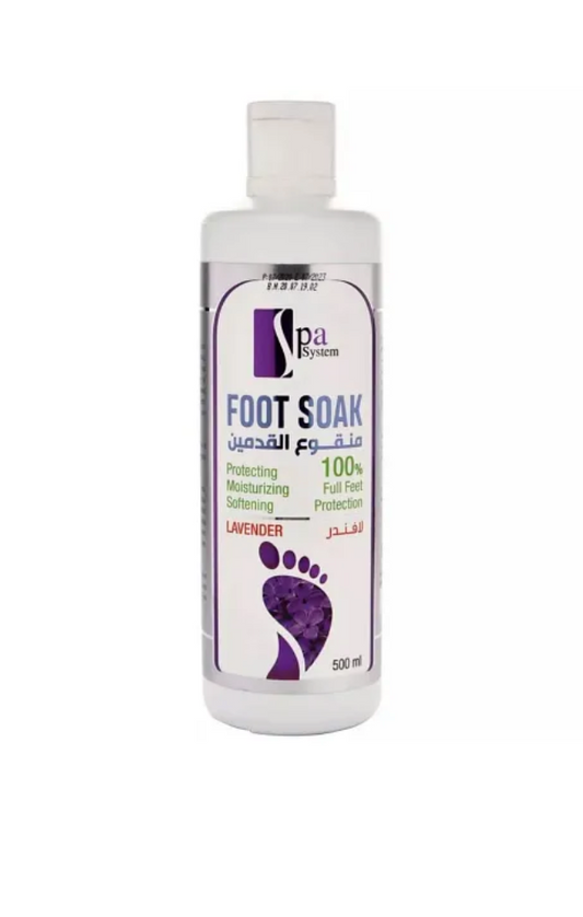 Spa System Mint Foot Soak – 500ml | Refreshing Pedicure Treatment