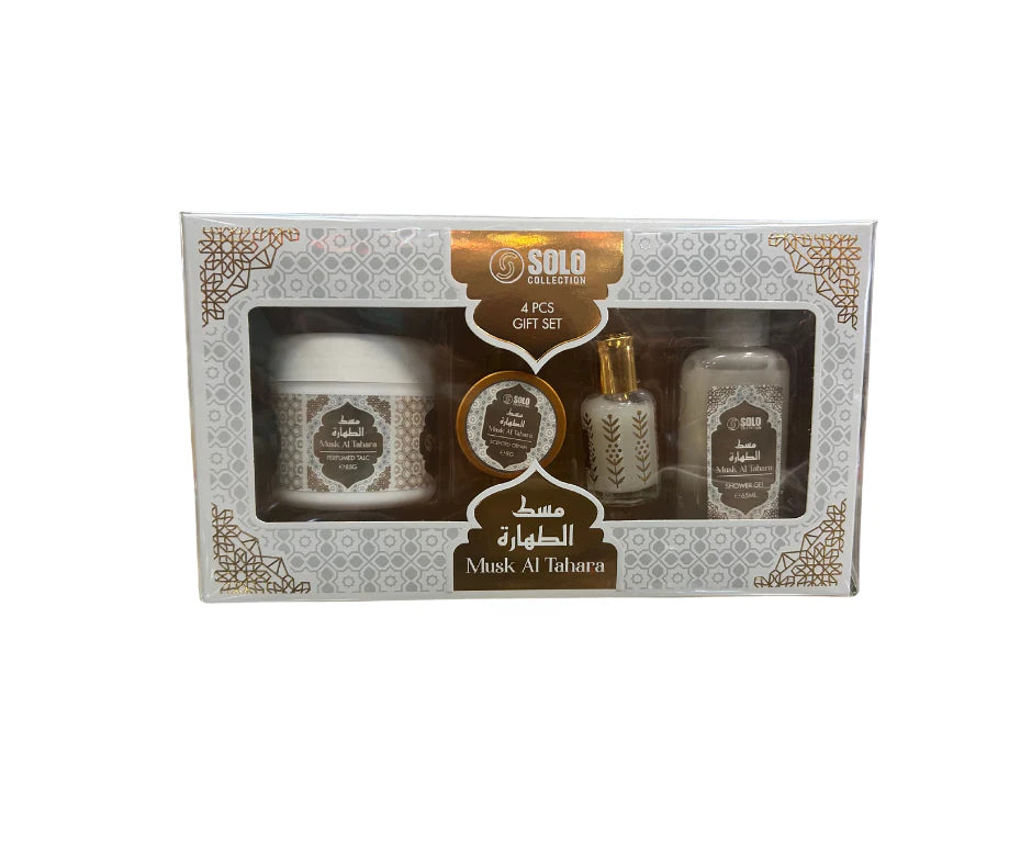 🎁 Solo Collection Gift Set – Musk Al Tahara (4 pcs)
