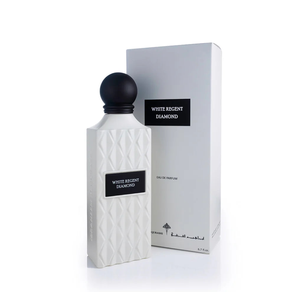 White Regent Diamond by Ibrahim Al-Qurashi – 150ml EDP | Elegant Unisex Perfume for All Occasions