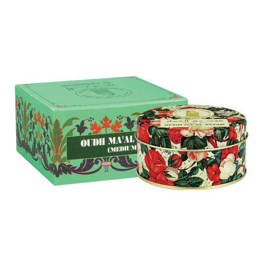 Haramain Oudh Ma’al Attar Medium 40gms – Premium Bukhoor with Long-lasting Fragrance