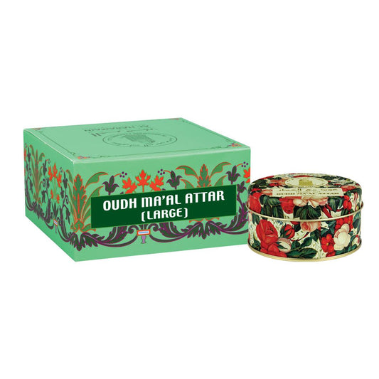 Haramain Oudh Ma’al Attar Large 50gms – Luxurious Bukhoor for Daily Use