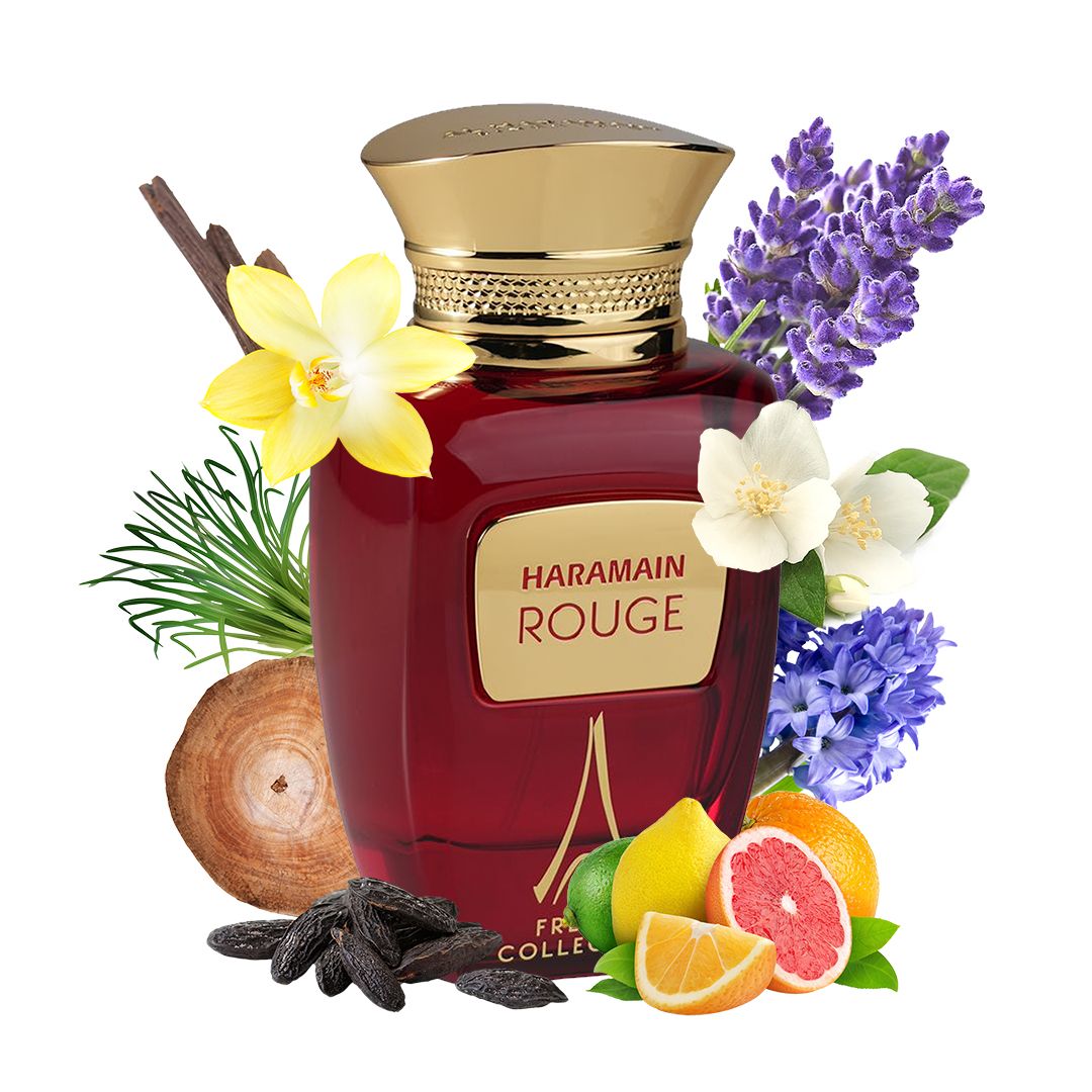 Haramain Rouge French Collection – 100ml Eau De Parfum (Unisex Luxury Perfume)