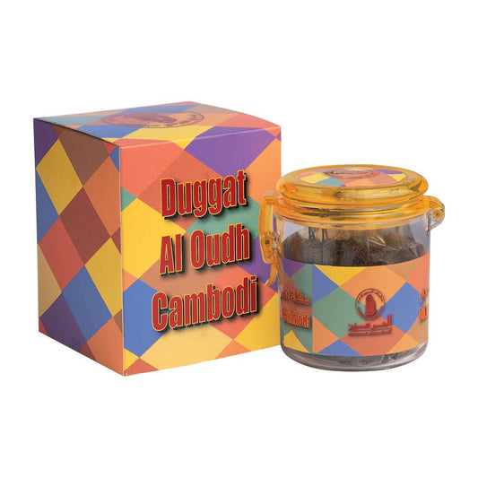 Haramain Duggat Al Oudh Cambodi – Premium Bukhoor Incense (100g)