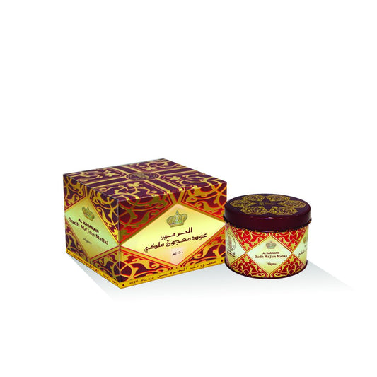 Al Haramain Oudh Ma’jun Maliki Bukhoor – Premium Incense (50g)