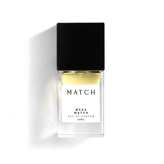 Mega Match – Long-Lasting Marine Unisex Perfume with Sea Breeze, Amber & Musk