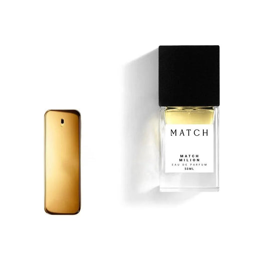 Match Milion – 50ml Eau de Parfum | Bold & Mesmerizing Woody Scent for Men