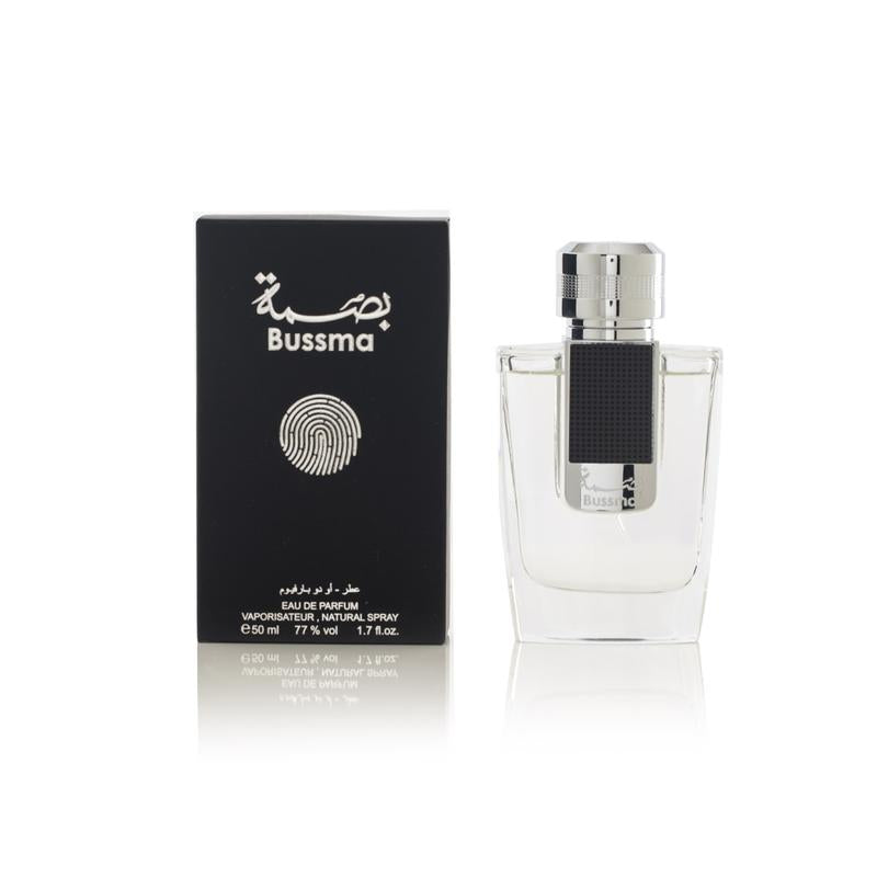 Bussma 50ml – Woody Ambery Perfume with Pineapple & Jasmine | Arabian Oud Travel Scent