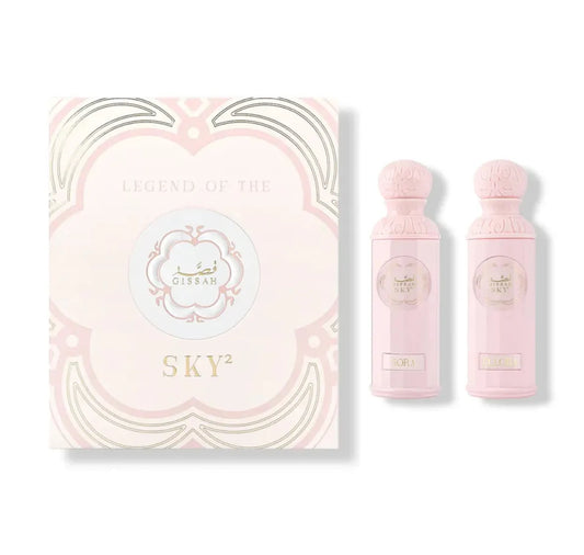 Legend of the Sky For Her – 2 x 90ml Perfume Spray Set by Gissah Perfumes
