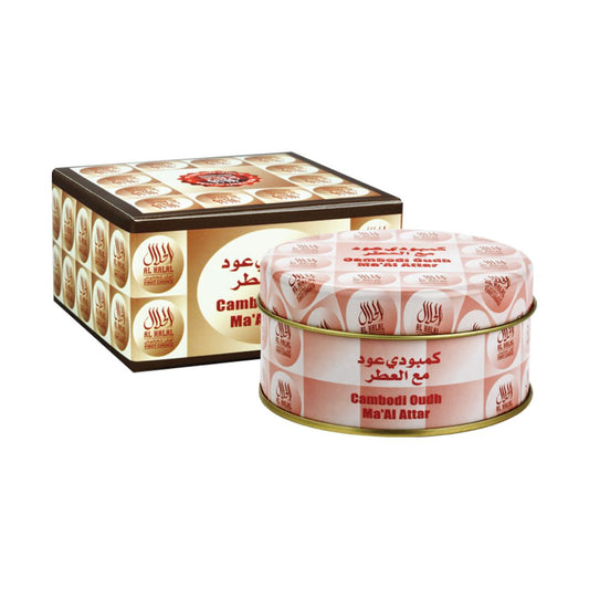 Cambodi Oudh Ma’al Attar 50gms – Exotic, Long-lasting Arabian Fragrance | Al Haramain