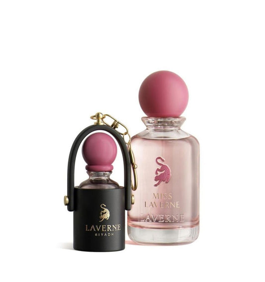 Miss Laverne Collection For Your Bag EDP – 100ml + 10ml Travel Size Perfume Set | Elegant Feminine Fragrance