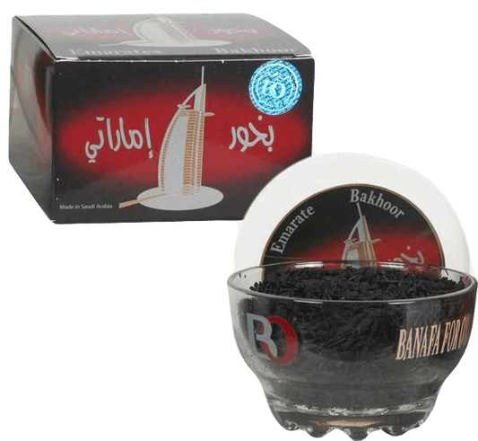 Emirates Bakhoor – 40g | Oud & Blossom Infused Incense