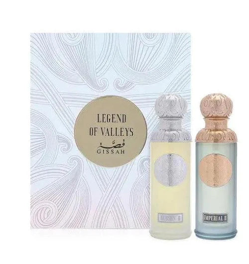 Legend of Valleys Set Perfume 2 x 90ml – Unisex Fragrance by Gissah