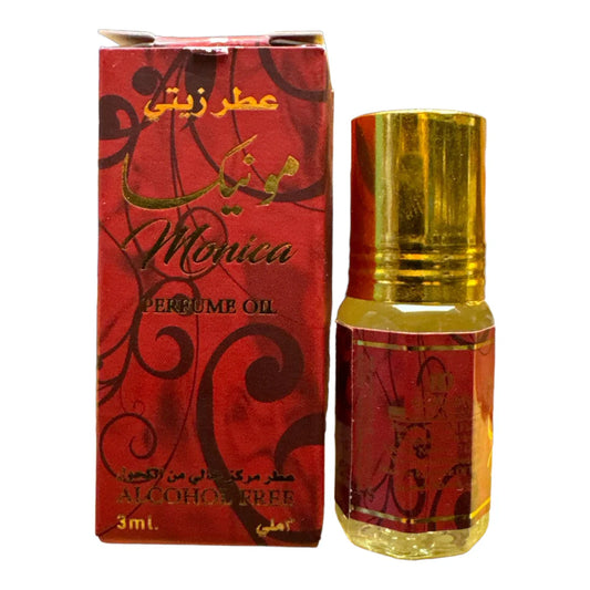 Monica Perfume Oil 3ml | Alcohol-Free Concentrated Attar | Arabic Gift Center