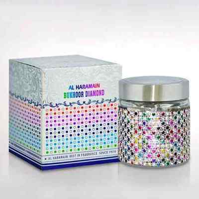 Haramain Bukhoor Diamond 100gms – Premium Arabian Incense | Rich, Balanced Fragrance