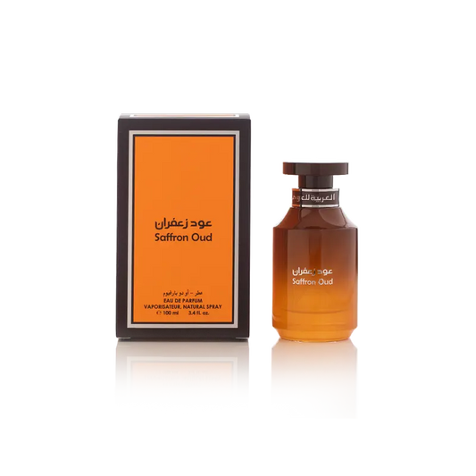 Arabian Oud Saffron Oud Eau de Parfum Spray – 100 ml Luxury Floriental Fragrance