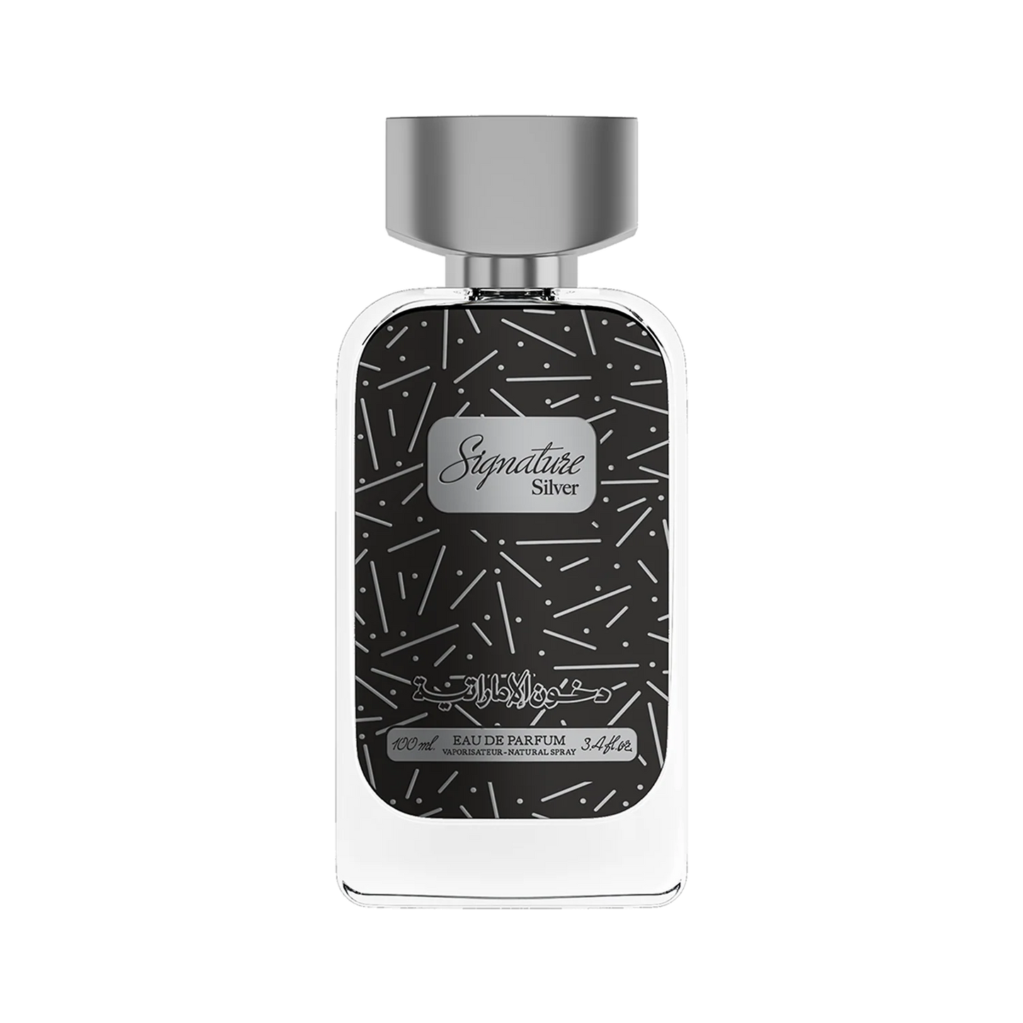Signature Silver – Bold Masculine Evening Eau de Parfum with Bergamot & Oud
