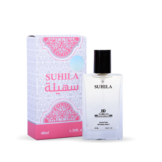 Suhila Perfume 40ml – Fruity Floral Fragrance for Women | Banafa for Oud