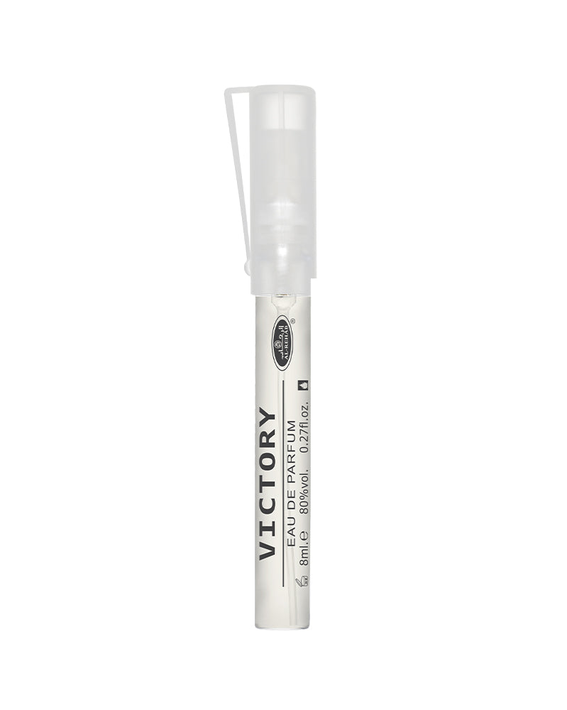 Victory Perfume 8ml – Elegant Woody Unisex Fragrance | Al Rehab Pocket Spray